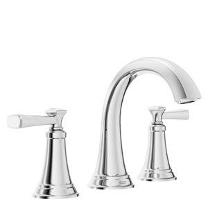 American Standard Rumson 8" Wide-Spread 2-Handle Bathroom Faucet - Chrome